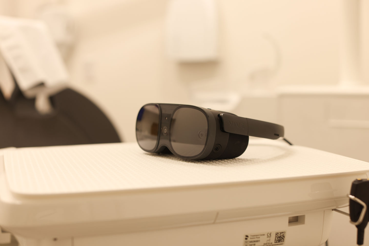 Eye protection for dental patients